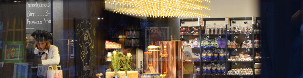 Wicklein Lebkuchen Flagshipstore in Nürnberg am Christkindlmarkt