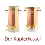 Glühweintopf Kupferkessel