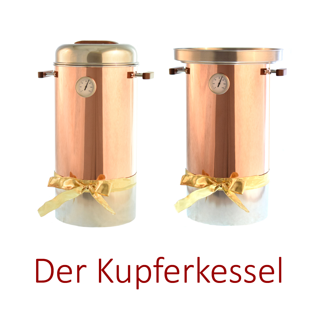 Glühweintopf Kupferkessel