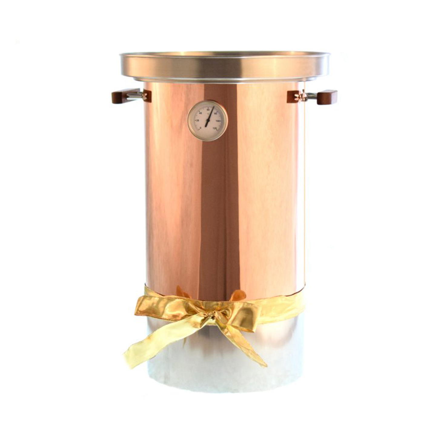 copper wrapped mulled wine pot