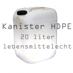 HDPE- Kanister für Frischwasser und Trinkwasser