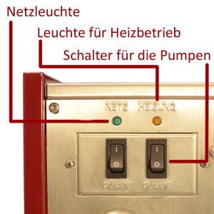 glühweinerhitzer mit elektropumpen