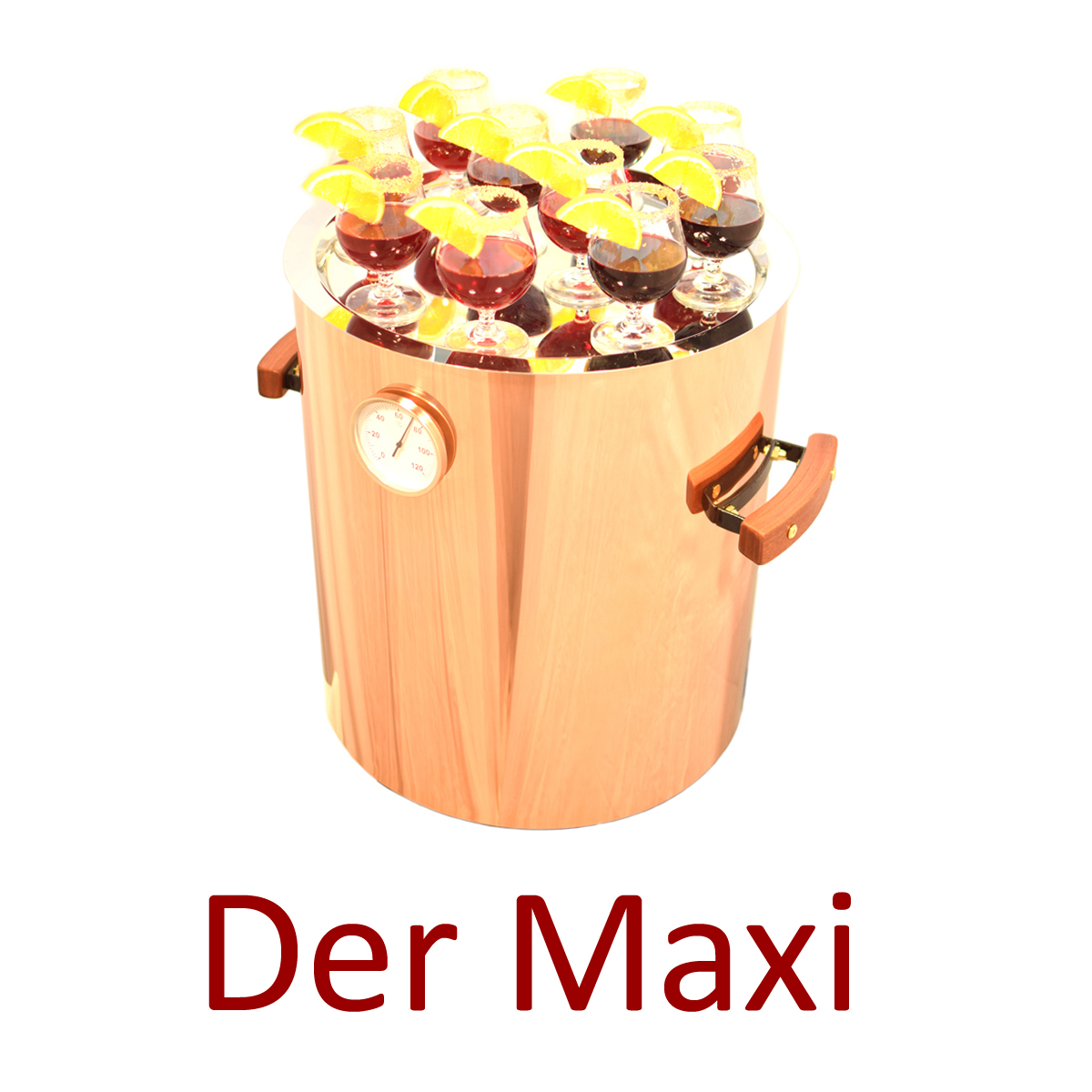 Maxi Glühweinerhitzer für die professionelle Gastronomie