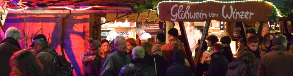Punschstandl auf dem Christkindlmarkt