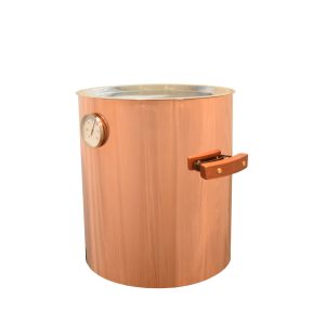 Glühweintopf aus Kupfer