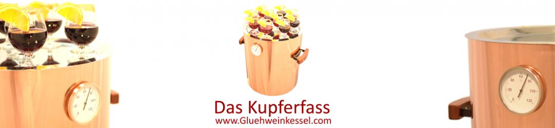 Glühweintopf aus Kupfer