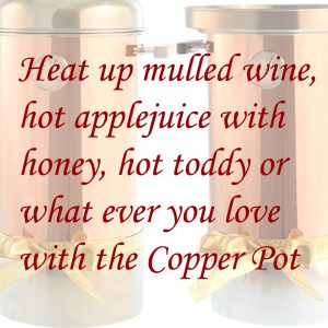 heater spiced wine copper wrapped mulled wine kettle