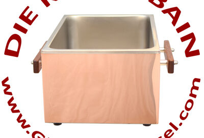 Bain Marie aus Kupfer