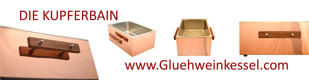 Bain Marie aus Kupfer