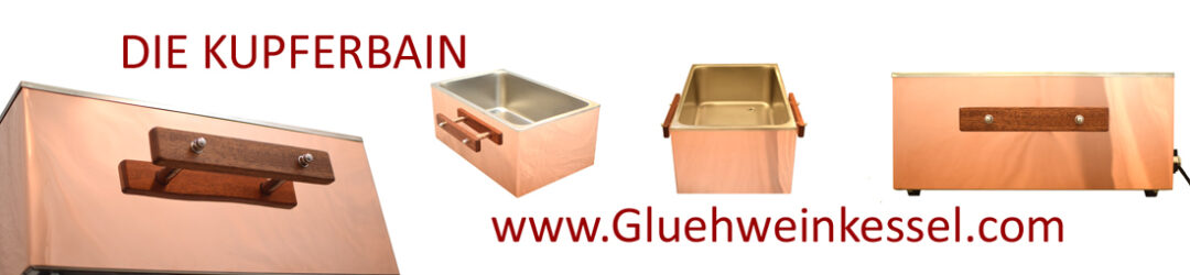 Bain Marie aus Kupfer