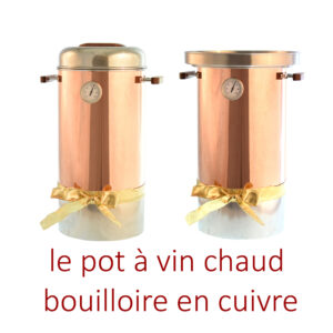 bouilloire en cuivre Noël