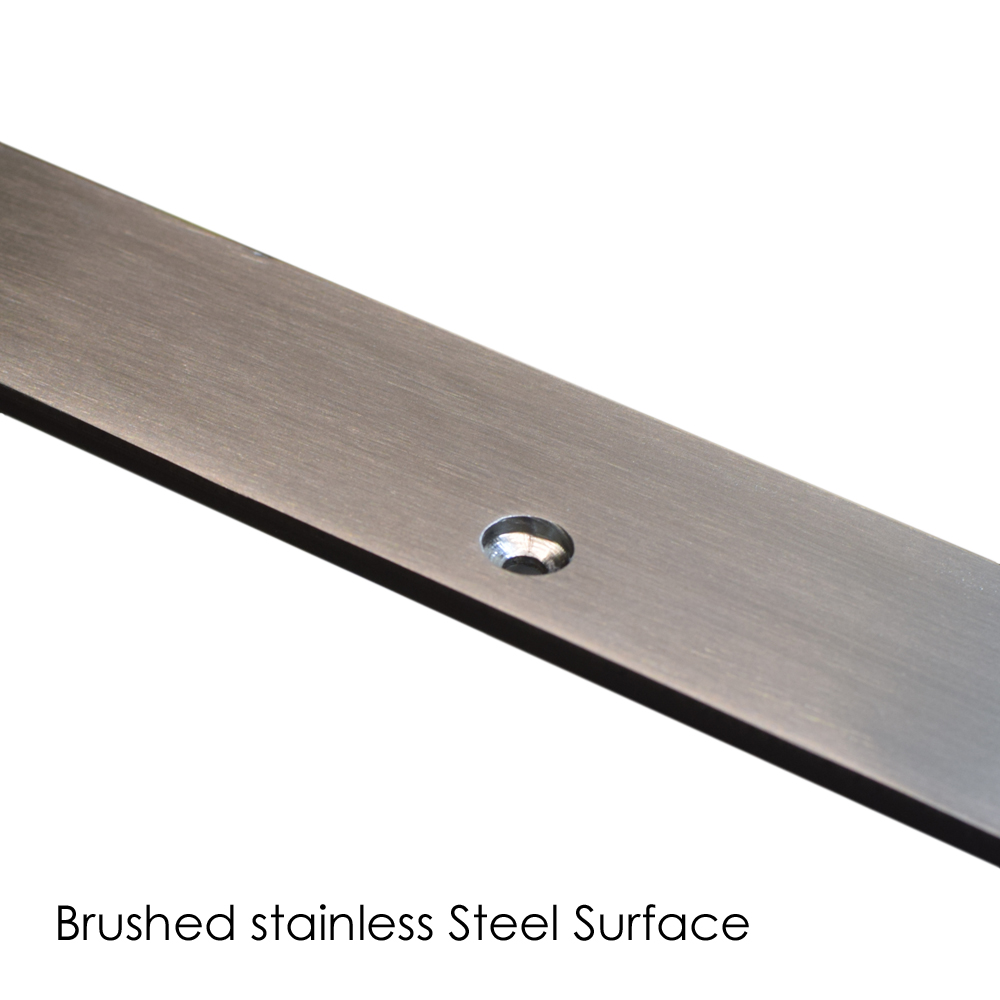 brushed stainless Steel
