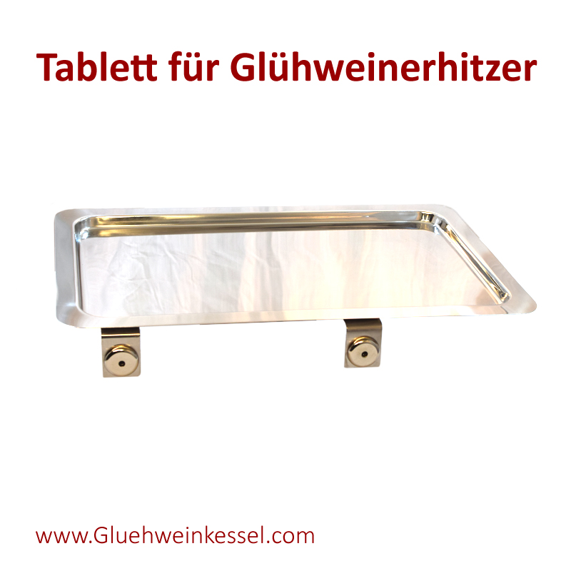 Glaswärmer_Glühweinstand_Weihnachtsmarkt Gläserwärmer mit Tablett und Glaskorb