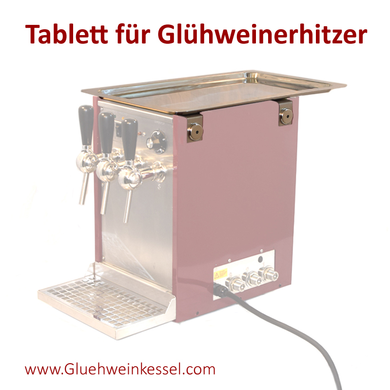 Tablett für Selbach Glühweinerhitzer