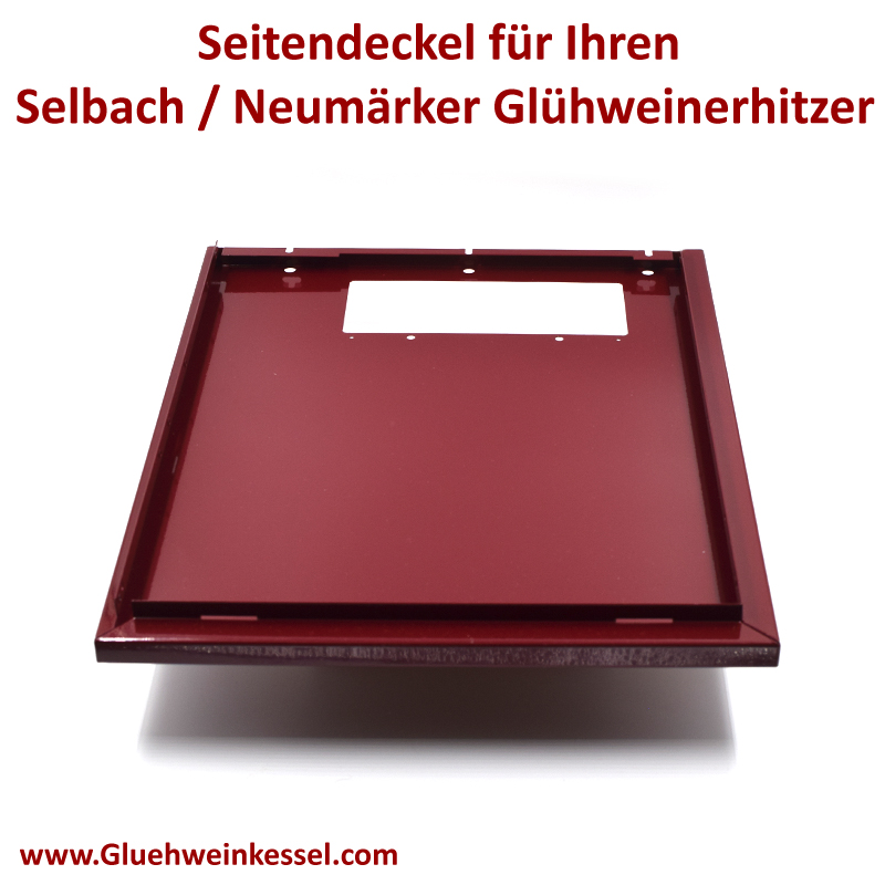 Blechabdeckung für Glühweinerhitzer Ersatzteil