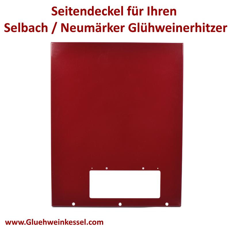 rechter Seitendeckel für Selbach Glühweinanlage