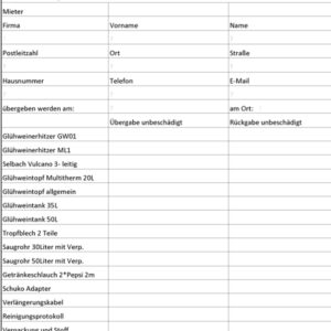 Glühweinerhitzer in Berlin mieten