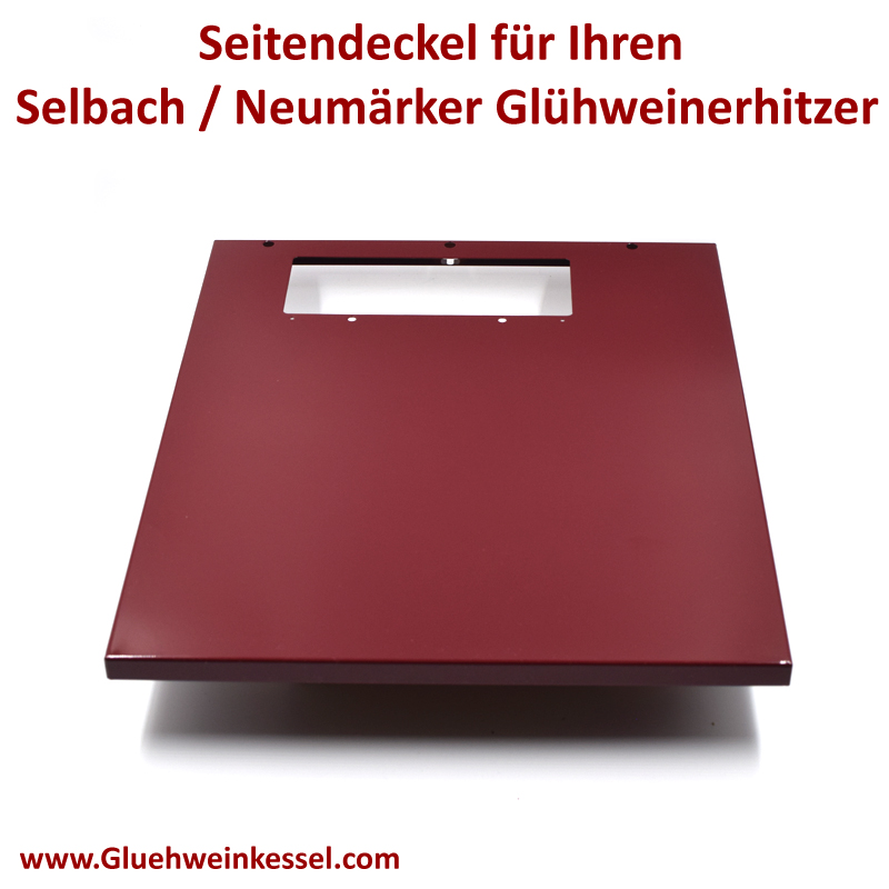 rote Seitenbleche für Neumärker Glühweinanlage oder Vulcano